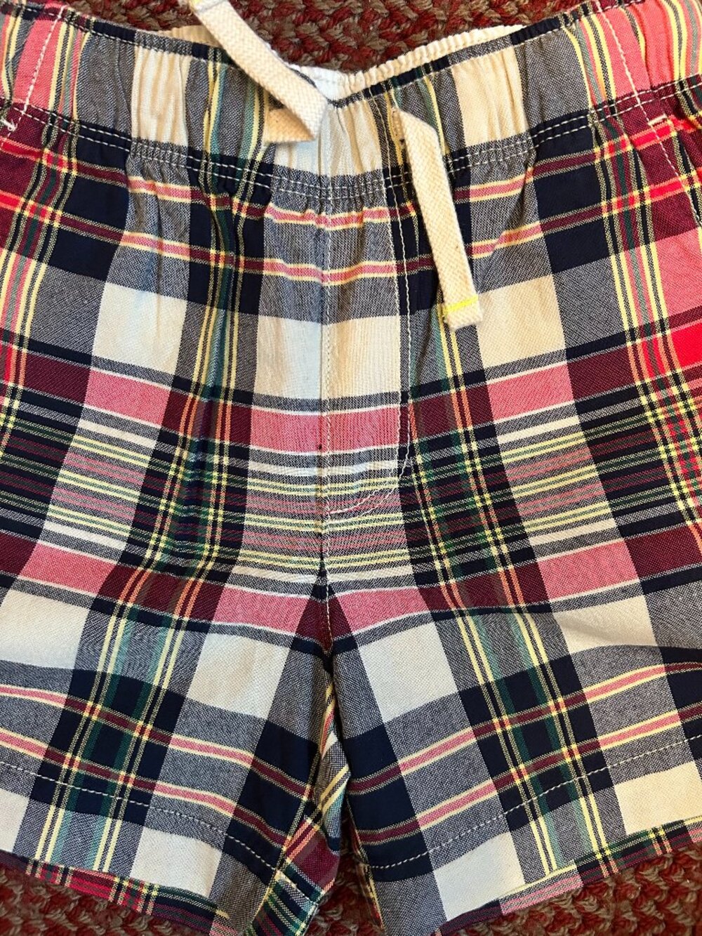 CREWCUTS Boys Plaid Shorts - NWOT